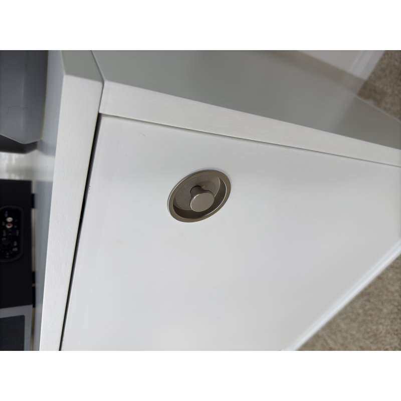 Media Console, Silver, White