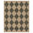 Modern Geometric Argyle Outdoor Area Rug, Machine Washable 8x10 Area Rug-558319938