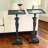 Bonaparte Iron Tray Top End Table-9602659