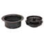 33" Hammered Copper Kitchen Apron Single Basin Sink w/ Rings with Matching Drain and Accessories