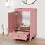 Base de meuble-lavabo autoportant de 18 po seulement, lavabo non inclus, rebord ondulé décoratif-108213521