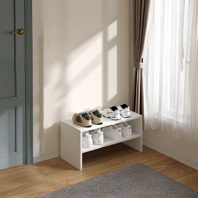 6 Pair Stackable Shoe Rack