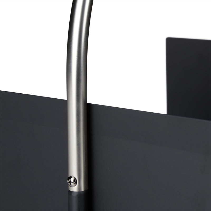 Avynn 40.5cm W Metal Log Rack