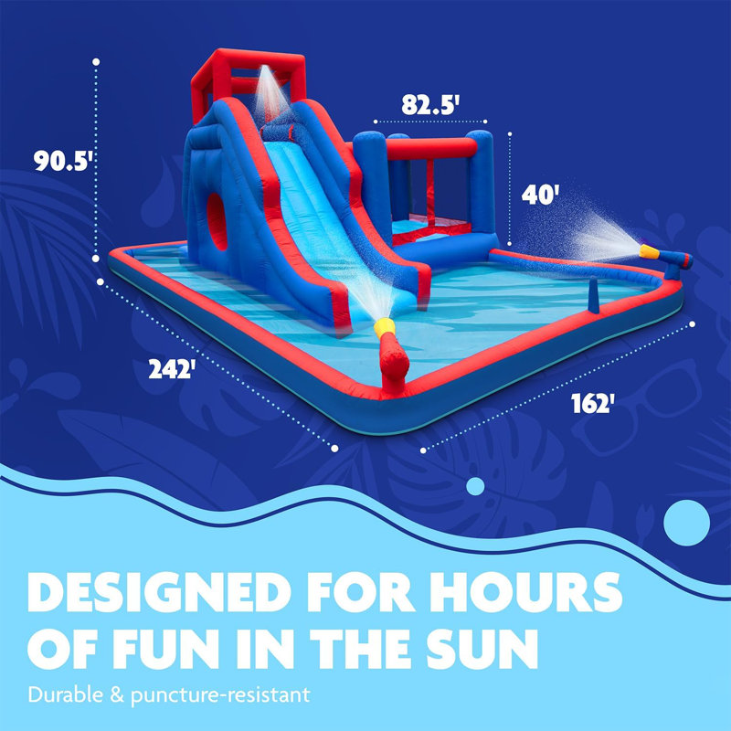 20.16' x 13.5' Inflatable Water Slide