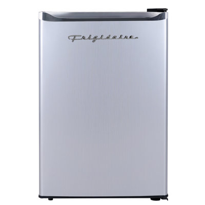 Frigidaire Pi. Réfrigérateur compact Platinum Series, mini réfrigérateur avec compartiment congélateur, acier inoxydable