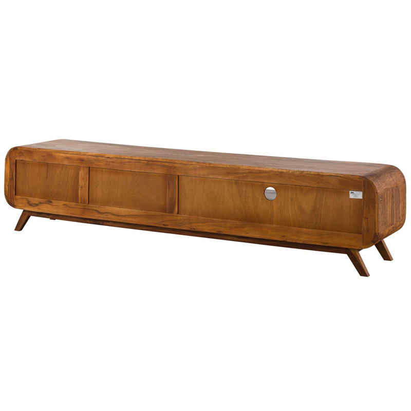 Unfinished TV Stand for TVs up to 88", Tan