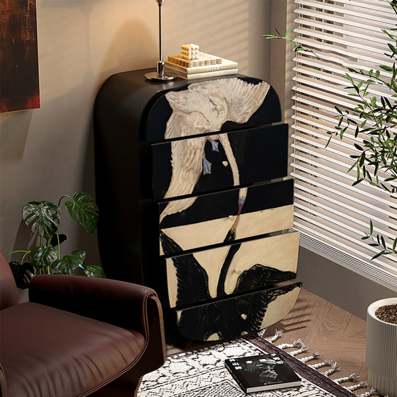Commode insonorisée à tiroirs de style français