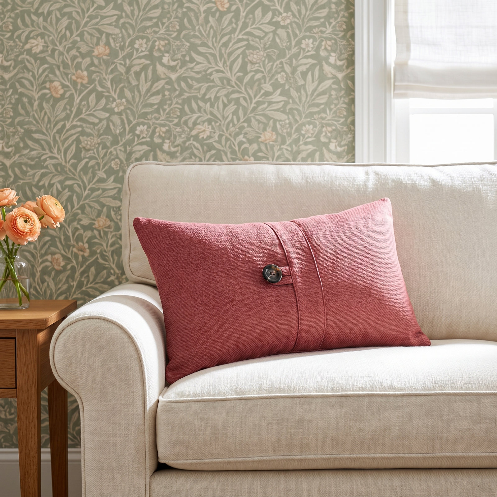 Rebekah 17" x 10" Throw Pillow