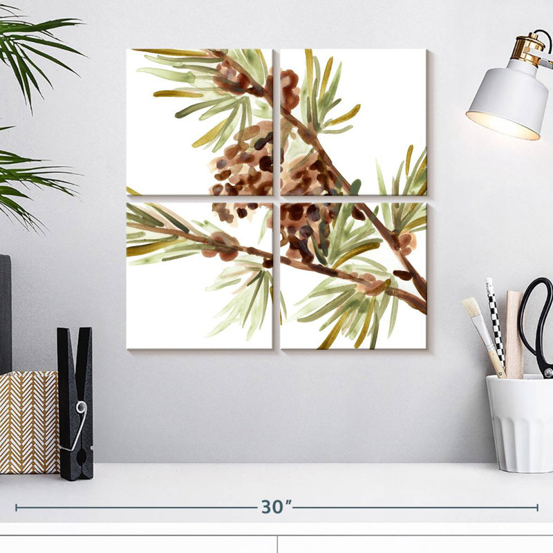 Harnek Simple Pine Cone II, 18" H x 18" W