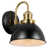 Matte Black/Satin Gold