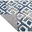 Tapis bleu à poils longs Asay-1223531470