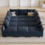 Canapé modulaire rembourré en velours Kandle-1852933579