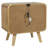Winston Light Ash 2-Drawer Nightstand Bedside Table