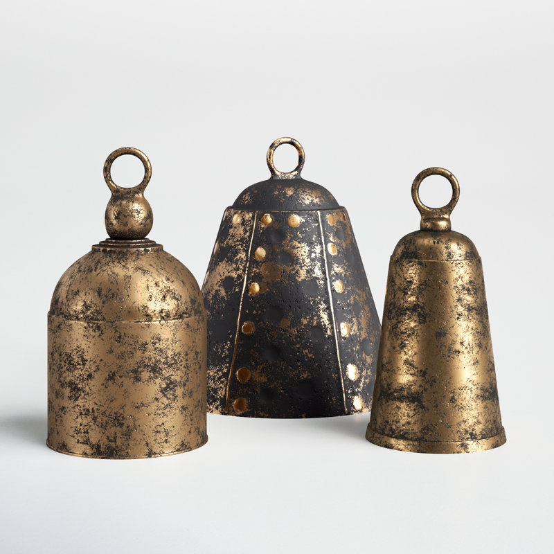 Anyanka Entertainment Bell, Brown/Gold