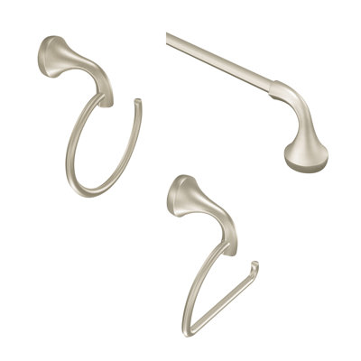 Eva 3 - Piece Bathroom Hardware Set