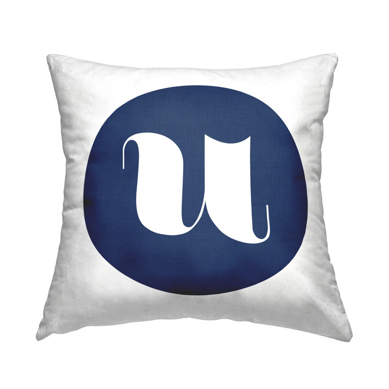 Throw Pillow, U