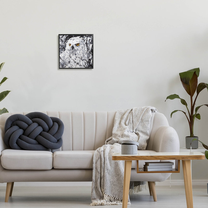 Art moderne giclée par Joseph Marshal Foster, Giclée encadrée noir minuit, H 12 po x l 12 po x P 1,5 po