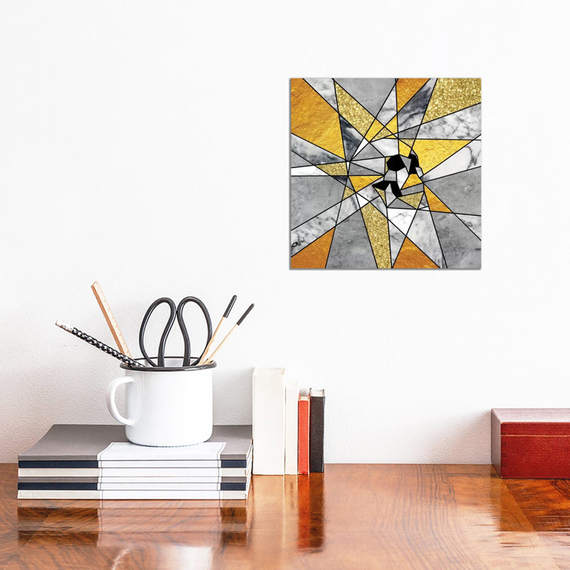 Fragment 1 Piece Wrapped Canvas Wall Art, 30.48 cm H x 30.48 cm W
