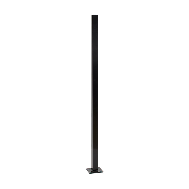 Poteau en métal 5 po Versai, H 52 po x l 5 po x P 5 po