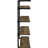 40-Inch Wall Shelf In Black And Rustic Oak - Adds A Touch, Convenient Organization 40" Ideal For Displaying Souvenirs, Industrial