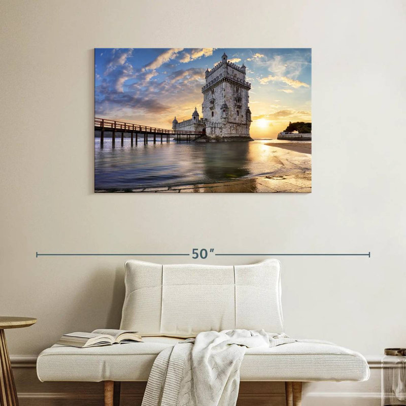 Ravi Historical Belem Tower, 26" H x 39" W