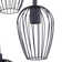 Erwon 3 - Light Matte Black Cluster Pendant