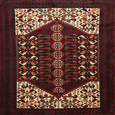 Tapis brun Southwestern