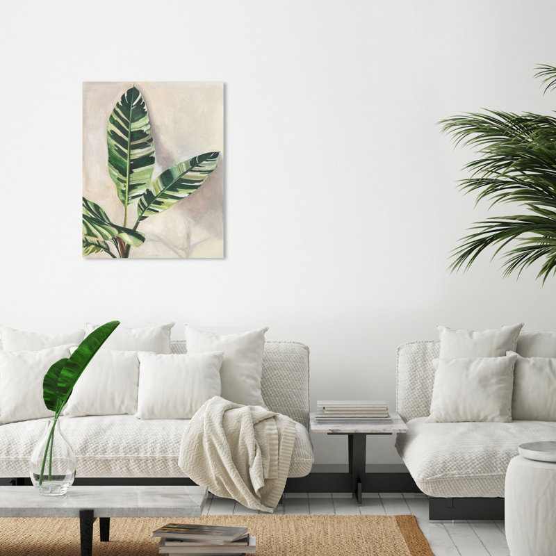 Jolies plantes I - Impression sur toile, H 30 po x l 24 po x P 1,5 po, Toile tendue