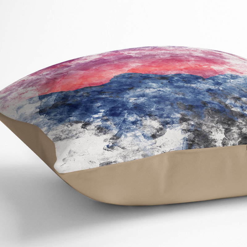 Square Throw Cushion, 55cm H x 55cm W x 20cm D, Stone