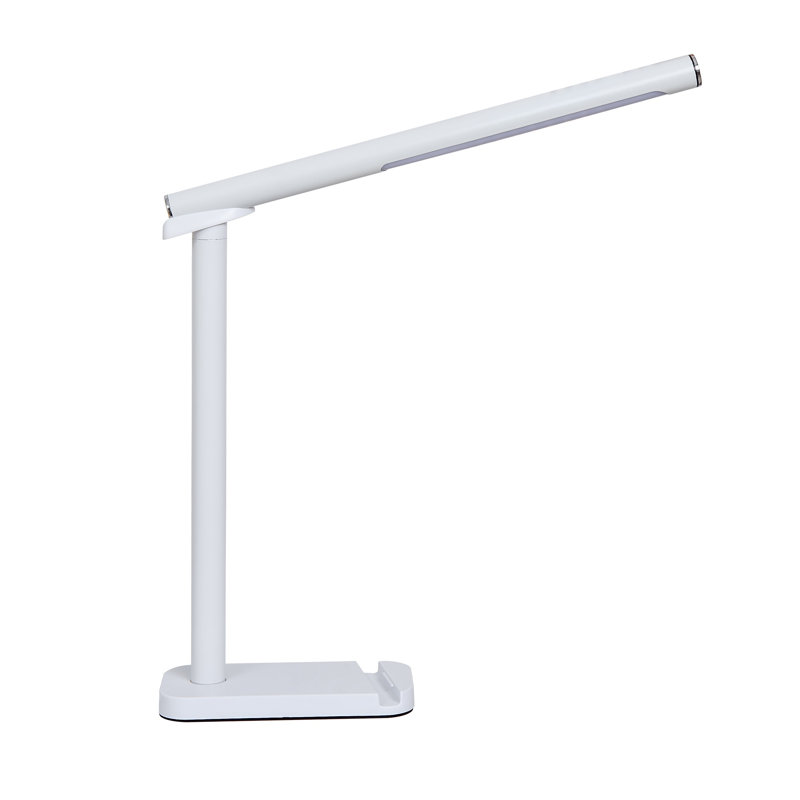 Adjustable LED Desk Lamp with USB Charging Port, Dimmable Touch Control Table Light for Reading & Study