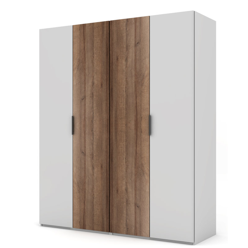 Blocco 4 Door Manufactured Wood Wardrobe