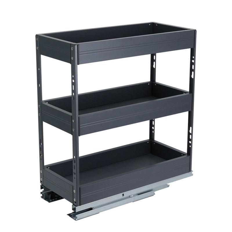 Elaxi Aluminium Cabinet Shelving Rack, 45cm x 20cm x 43cm
