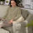 Polyester Slipcovered Loveseat with Reversible Cushions-1996928056