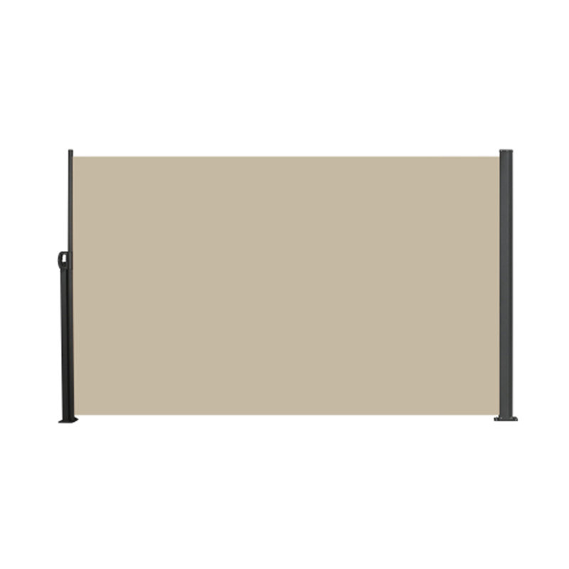 Auvent rétractable pour écran latéral, H 63 po x l 118 po x P 1,58 po