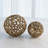 Jali Ball-Antique Brass-Sm