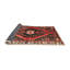 Tapis rouge à motif sud-ouest-701226921