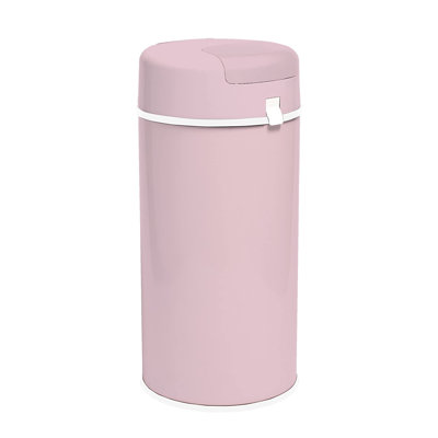 Aluminum Manual Lift Waste Basket - 10 Gallons