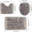 Ensemble de rideau de douche 4Pcs Family-128589527