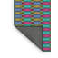 Tapis de zone vert foncé à motifs-1214614757