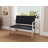 Newport Waiting Reception Loveseat Metal Frame-1897956033-1897956038