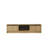 Stylish TV Stand, Sapphire & Oak with Anthracite Accents, 70.9 x 17.7 x 15.7 inches | 100% Melamine Coated Particle Board, Thickness: 0.7 inches | Durable Plastic Legs | Ideal for Modern Living Rooms & Entertainment Spaces-1430123244