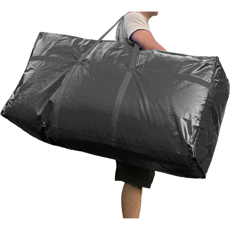 Brayden Studio Polypropylene Storage Tub & Tote, Black