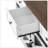 Sliding Barn Door Sideboard Buffet Cabinet With 3 Drawers, Adjustable Shelves, Metal Mesh & Particleboard Doors, Aluminum Handles, Industrial Storage For Living Or Dining Room-860331366