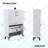 Shoe Storage Cabinet for Entryway, Free Standing Shoe Organizer with 2 Flip Drawers, Hidden Shoe Rack Storage Organizer for Doorway Hallway Closet, White-1416723292
