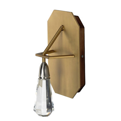 1 - Light LED Armed Sconce