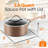 NutriChef 2.5 Quarts Non-Stick Aluminum Stock Pot