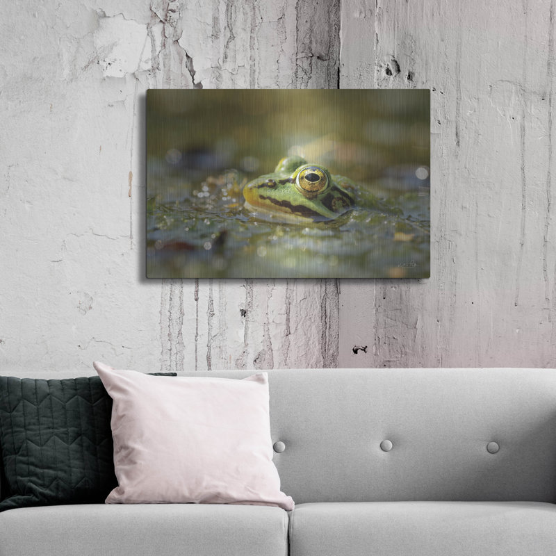 «Frog» par Martin Podt, art mural en métal de luxe «Frog» par Martin Podt