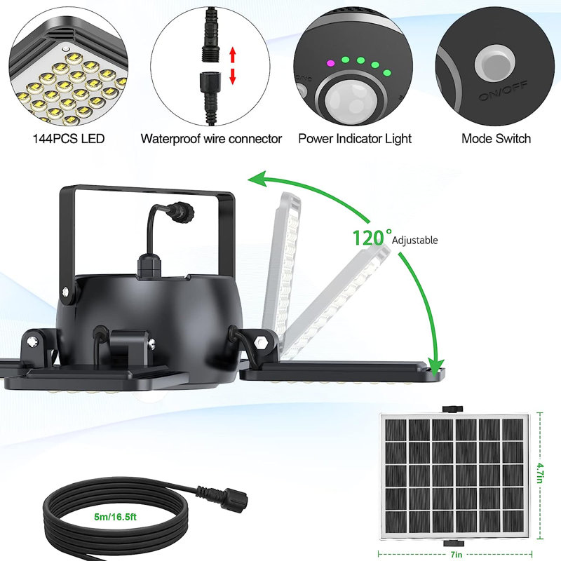 Jodarius 5 - Light Matte Black LED Pendant