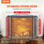 3 Panel Iron Fireplace Screen