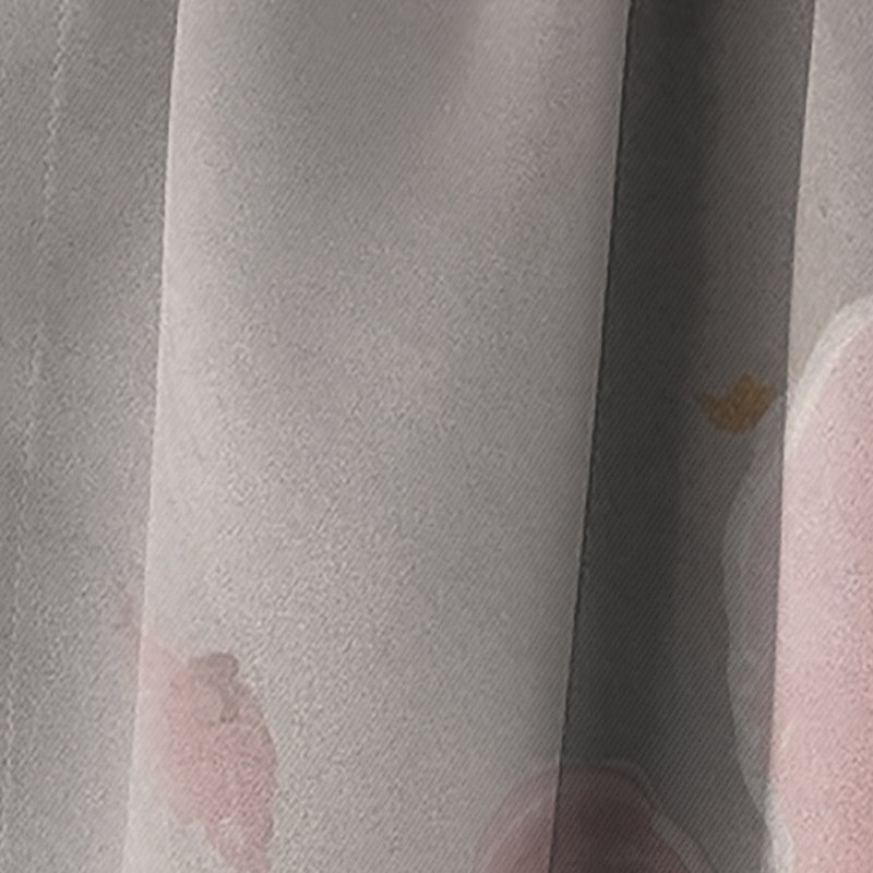 Rideau rose occultant - 1 panneau, L 52 po x L 120 po